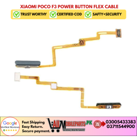 Xiaomi Poco F3 Power Button Flex Cable