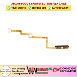 Xiaomi Poco F3 Power Button Flex Cable
