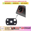 Xiaomi Poco X3 Pro Back Camera Glass Lens