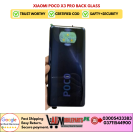 Xiaomi Poco X3 Pro Back Glass
