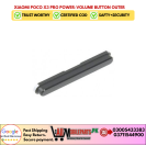 Xiaomi Poco X3 Pro Power-Volume Button Side Keys