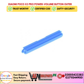 Xiaomi Poco X3 Pro Power-Volume Button Side Keys