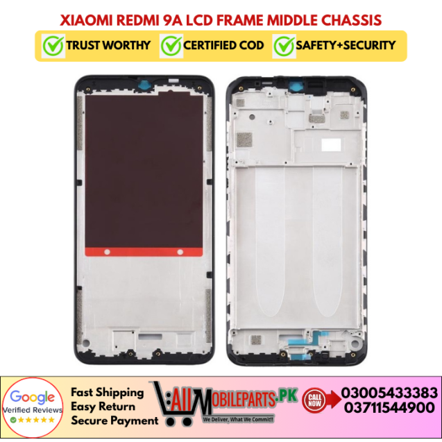 Xiaomi Redmi 9A LCD Frame Middle Chassis