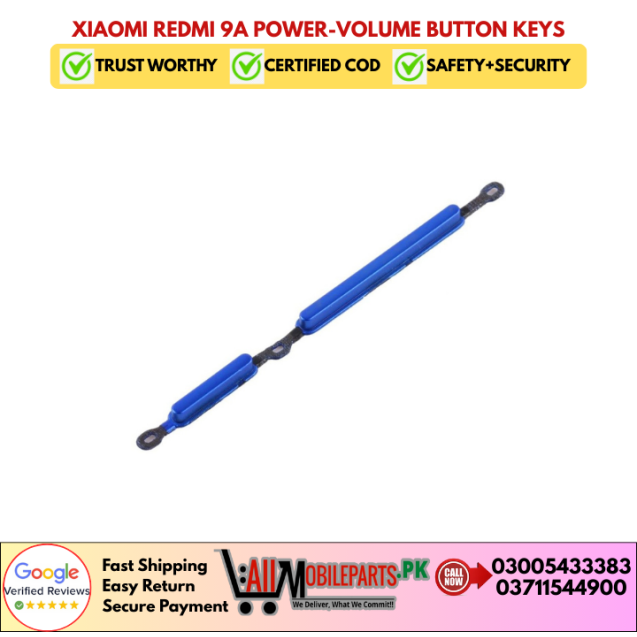 Xiaomi Redmi 9A Power-Volume Button Keys