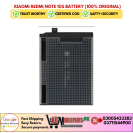 Xiaomi Redmi Note 10S Battery (100% Original)