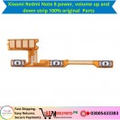 Xiaomi Redmi Note 8 power, volume up and down strip