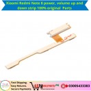 Xiaomi Redmi Note 8 power, volume up and down strip