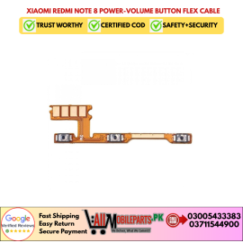 Xiaomi Redmi Note 8 Power-Volume Button Flex Cable