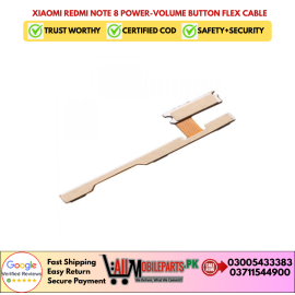 Xiaomi Redmi Note 8 Power-Volume Button Flex Cable