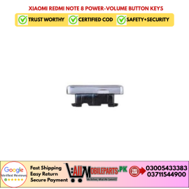 Xiaomi Redmi Note 8 Power-Volume Button Keys