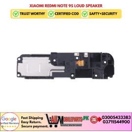 Xiaomi Redmi Note 9S Loud Speaker