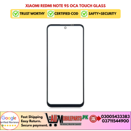 Xiaomi Redmi Note 9S OCA Touch Glass