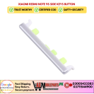 Xiaomi Redmi Note 9S Side Keys Button