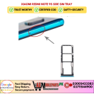 Xiaomi Redmi Note 9S Sim Tray