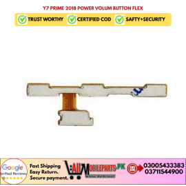 Huawei Y7 Prime 2018 VLUM +POWER BUTTON 
