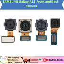 Samsung Galaxy A12 front and Back camera. 