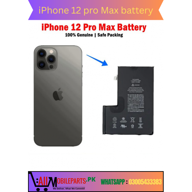 iPhone 12 pro Max battery